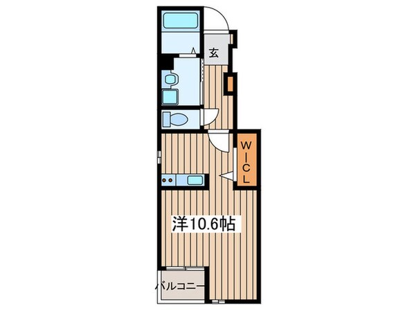 セレーノ東栄の物件間取画像